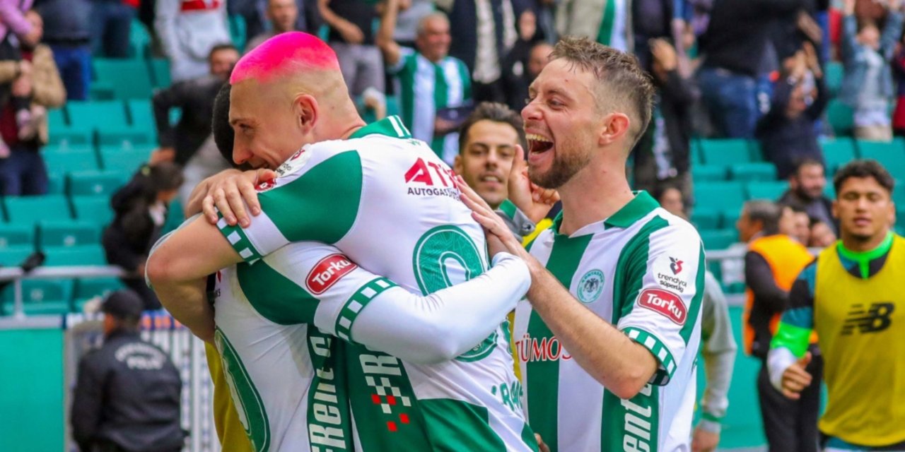 Konyaspor iç sahada fırtına gibi esiyor