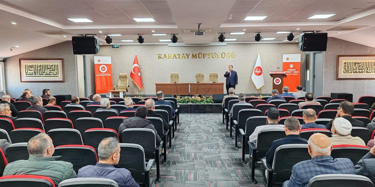 Konya Müftülüğünden aile odaklı eğitim semineri