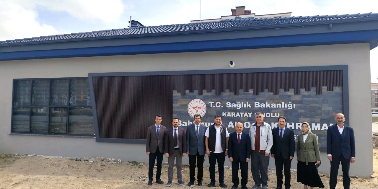 Karatay'ın yeni sağlık merkezi için geri sayım başladı