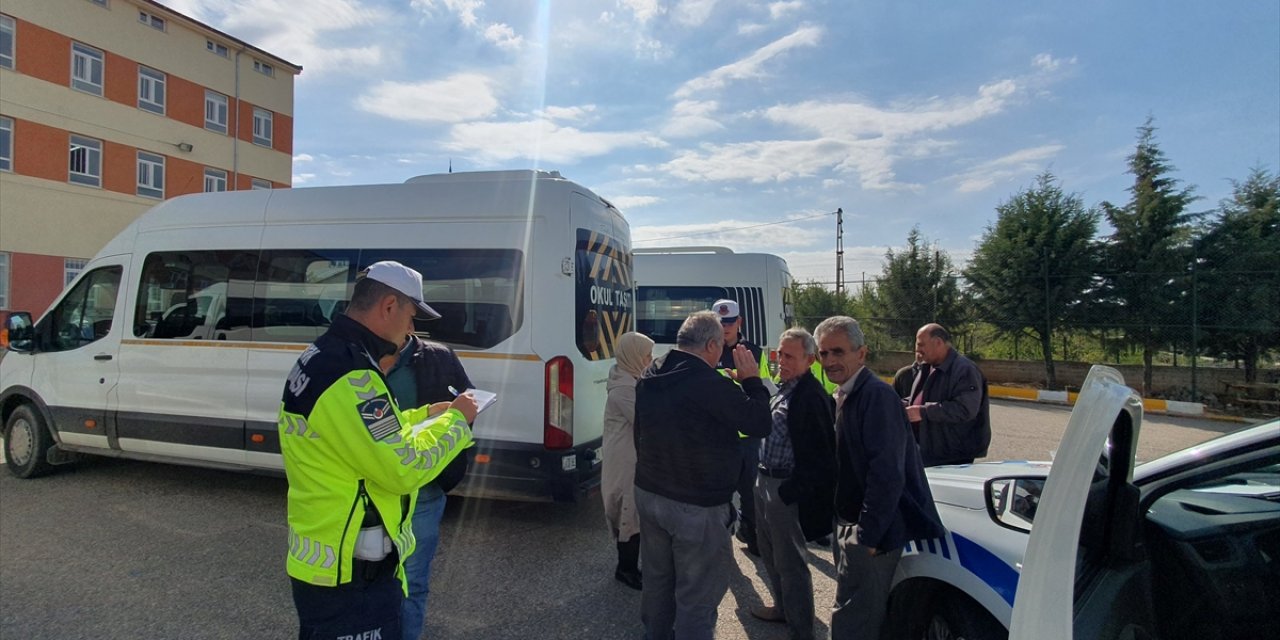 Konya’da okul servisleri denetlendi