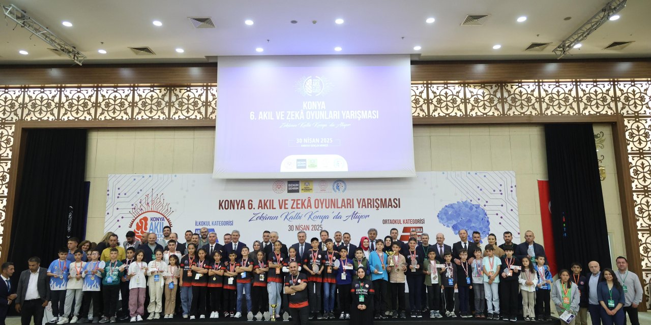 Konya’nın minik dahileri Türkiye Şampiyonası’na gidiyor