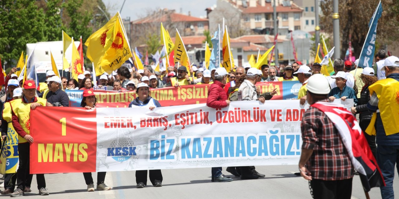 Konya’da 1 Mayıs İşçi ve Emekçiler Bayramı kutlamaları