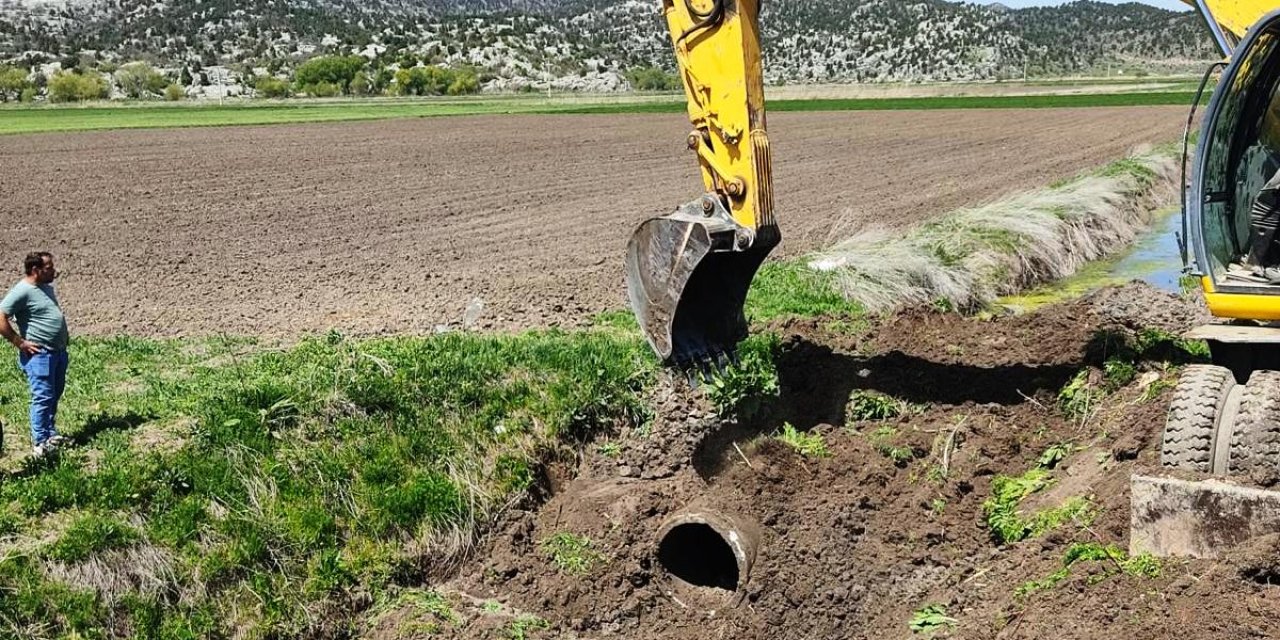 Konya’da kuraklığa karşı harekete geçildi