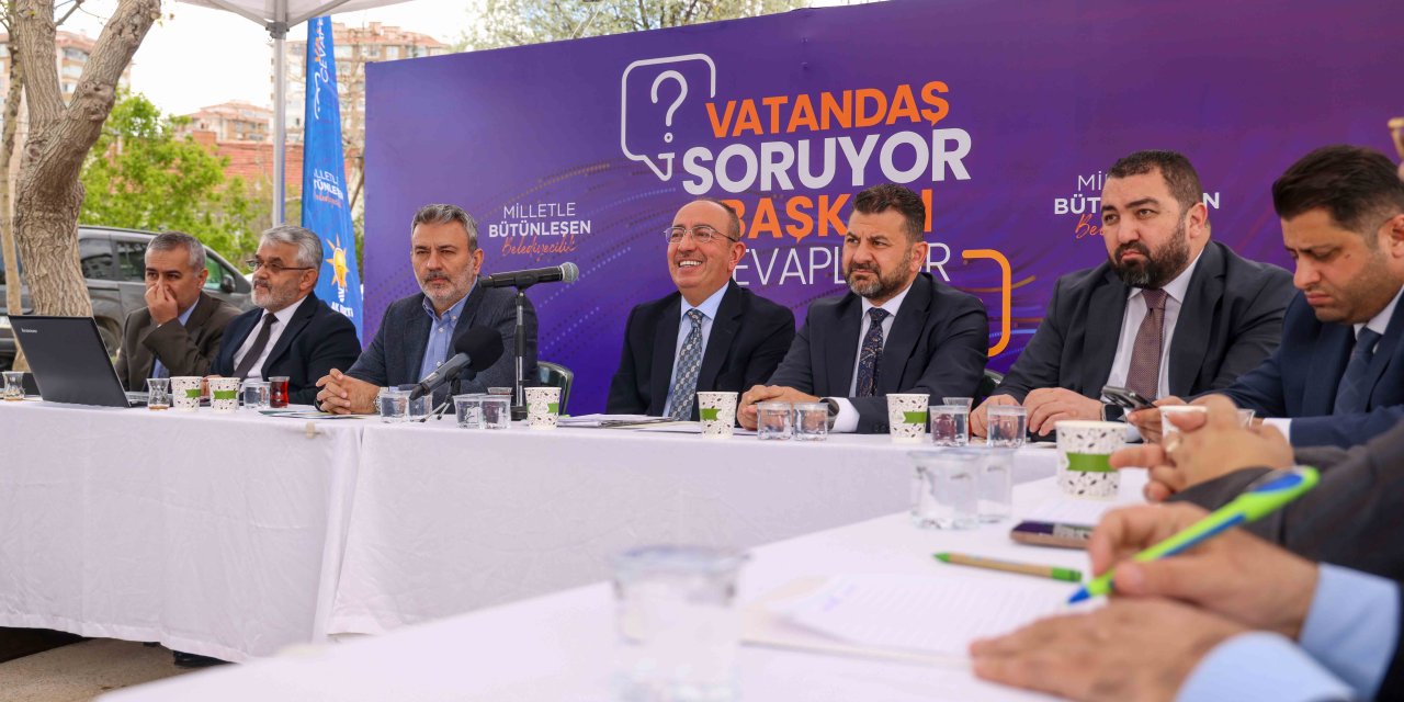 Başkan Kavuş, Meram’da kamulaştırma için milyonlar harcanan mahallede