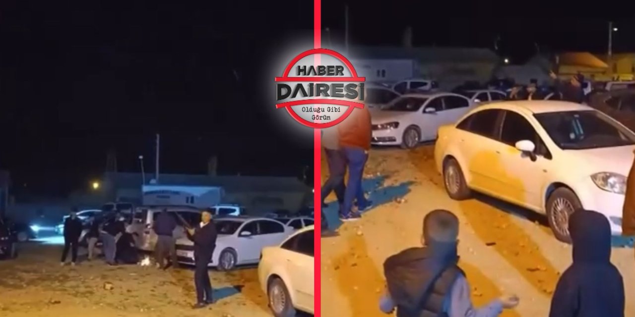 Yer Konya! Düğünden savaş alanını andıran görüntüler yansıdı