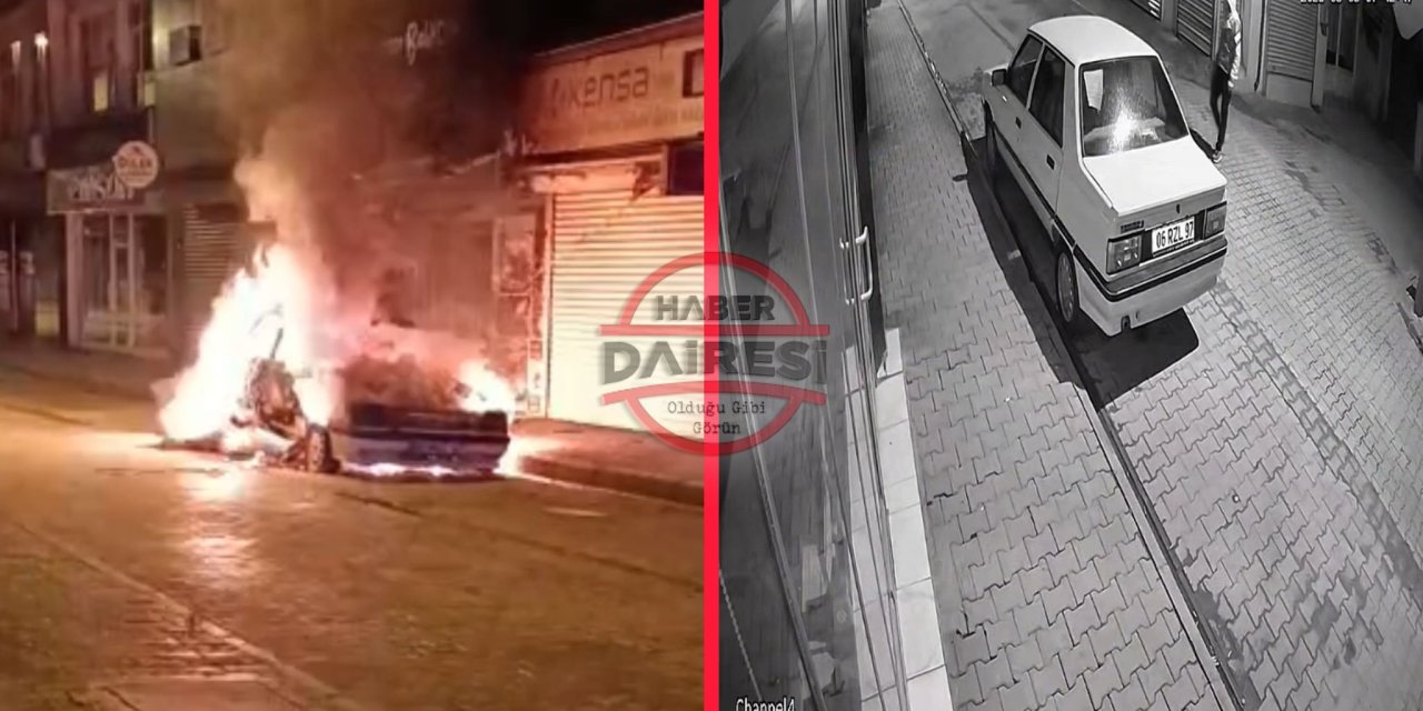 Konya’da bir gecede 6 araç yakıldı! 4’ü aynı marka ve model