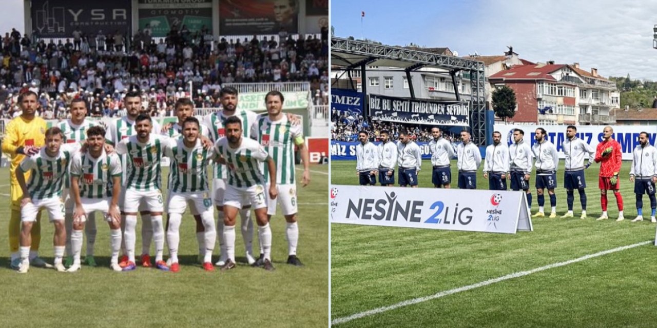 Sarıyer ve Serik Belediyespor 1. Lig'e yükseldi