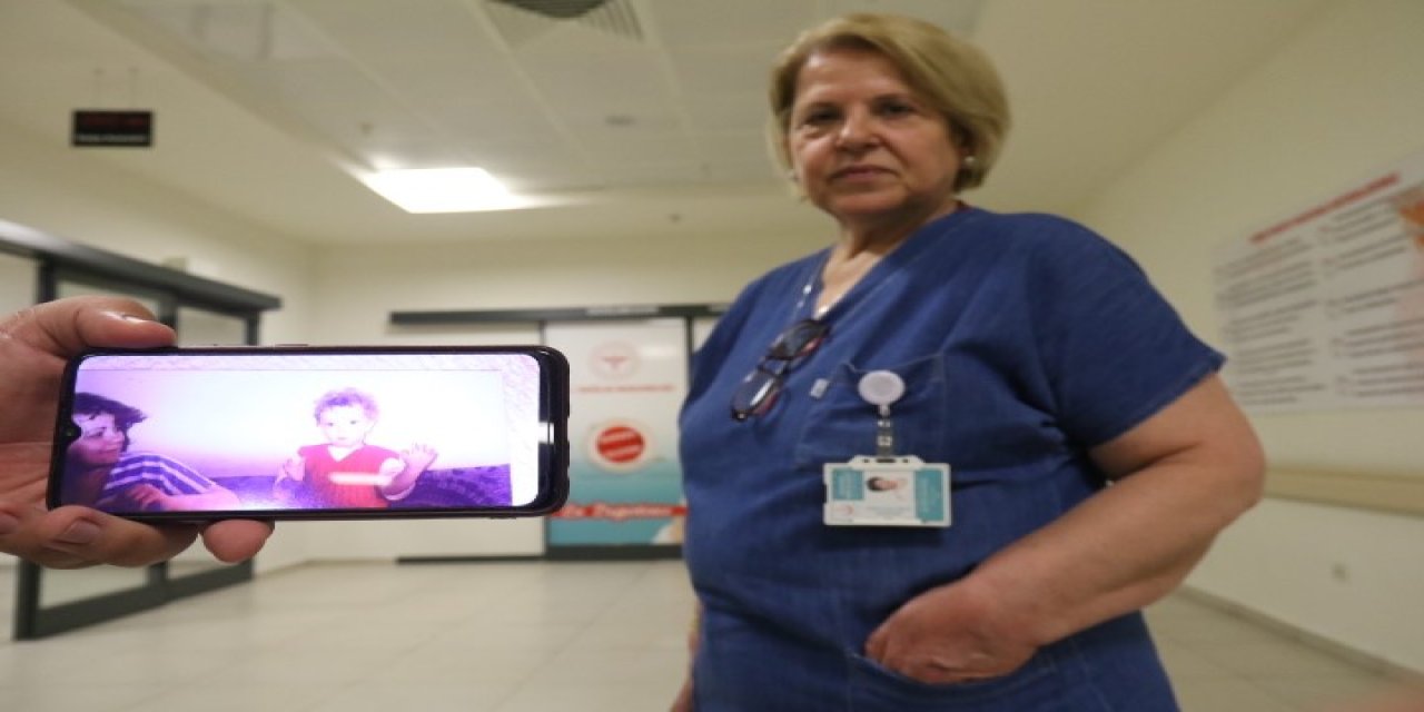 Ebe anne Nilüfer Doğumsel'in ilginç tesadüfü! 31 yıl önce eline doğmuş