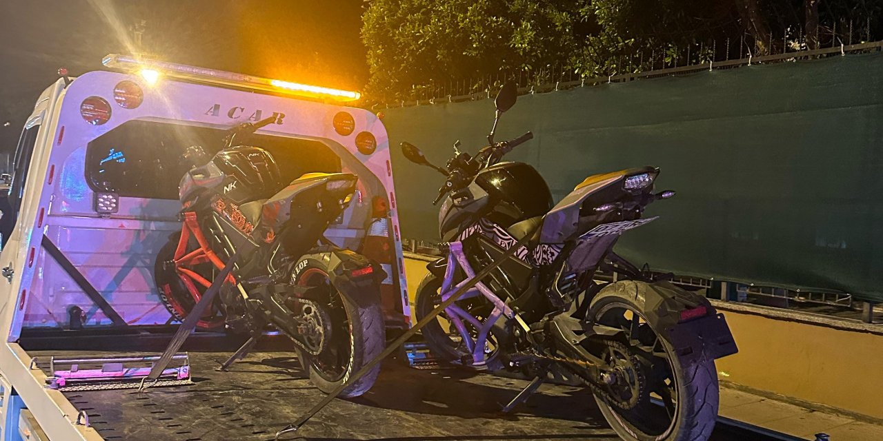 Tek teker üzerinde giden sürücüye 29 bin 132 lira ceza