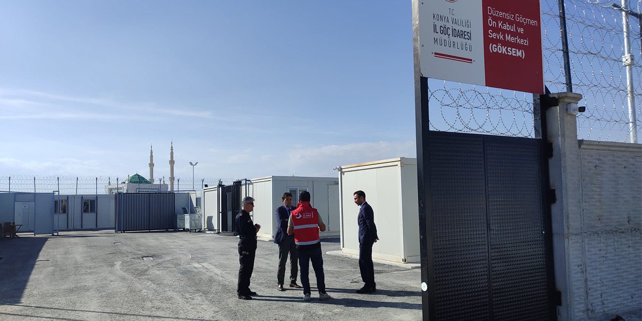 Konya’da suça karıştı: Geri gönderme merkezinde öldü