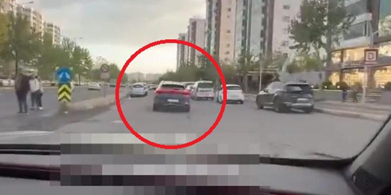 Makas atan sürücüye 14 bin lira ceza