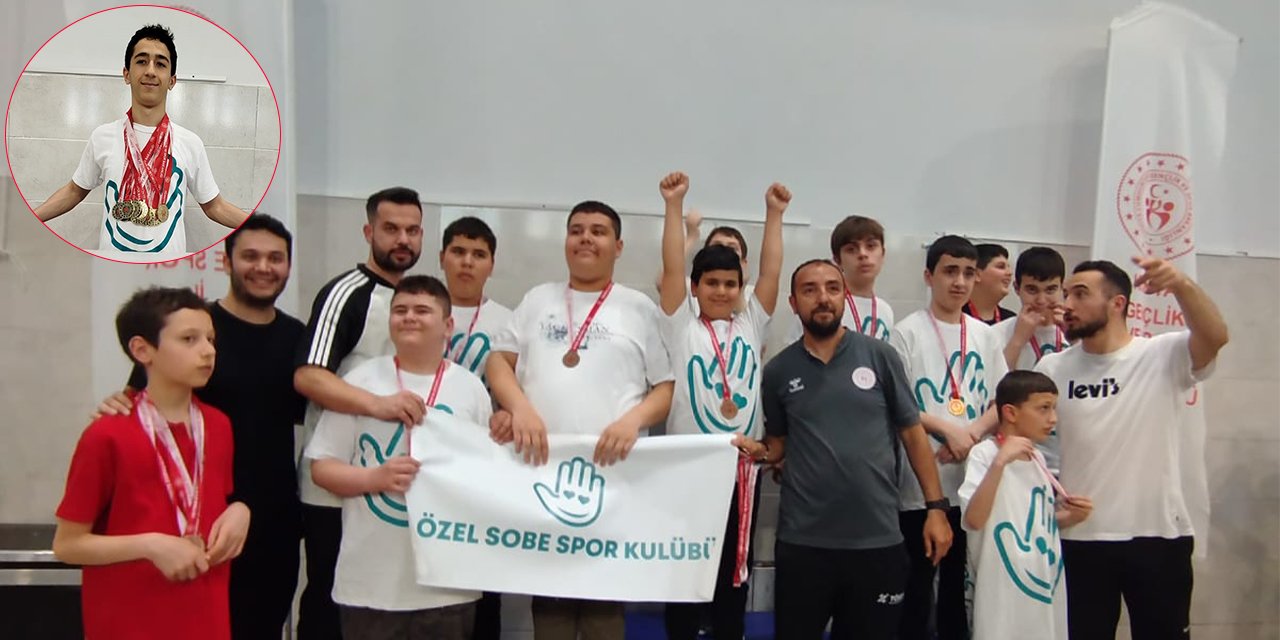 SOBE’nin özel sporcuları Konya’yı madalya yağmuruna tuttu