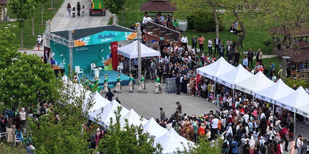 Konya’da Hıdrellez coşkusu bu konumda yaşandı