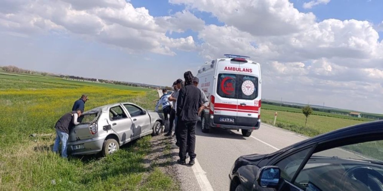 Kulu’da trafik kazaları: 2 yaralı