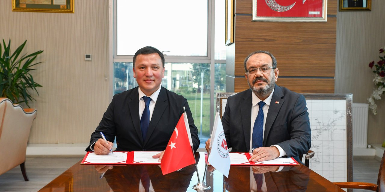 KTÜN ile Navoi Üniversitesi akademik ve kültürel bağları güçlendirecek