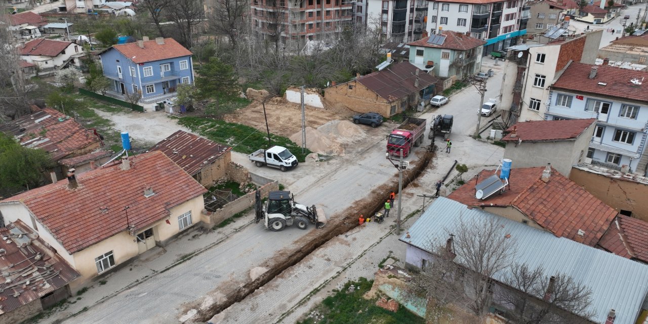 KOSKİ bir ilçede altyapıyı yeniliyor