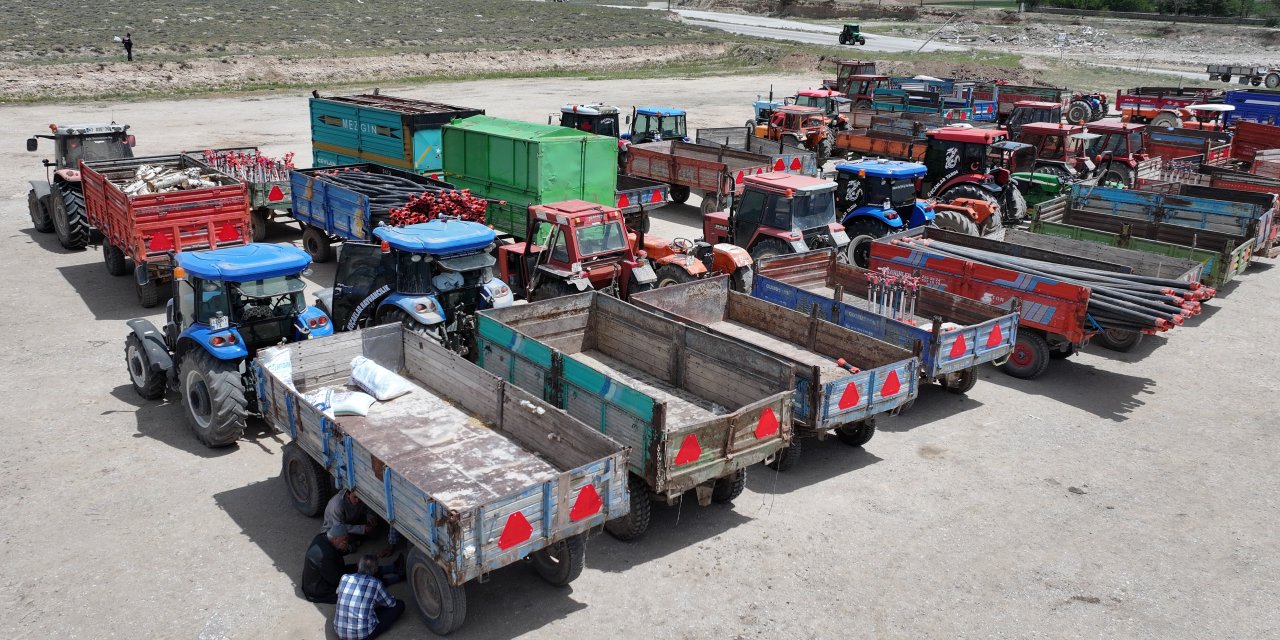 Konya protokolü, traktörleri görünür hale getirdi