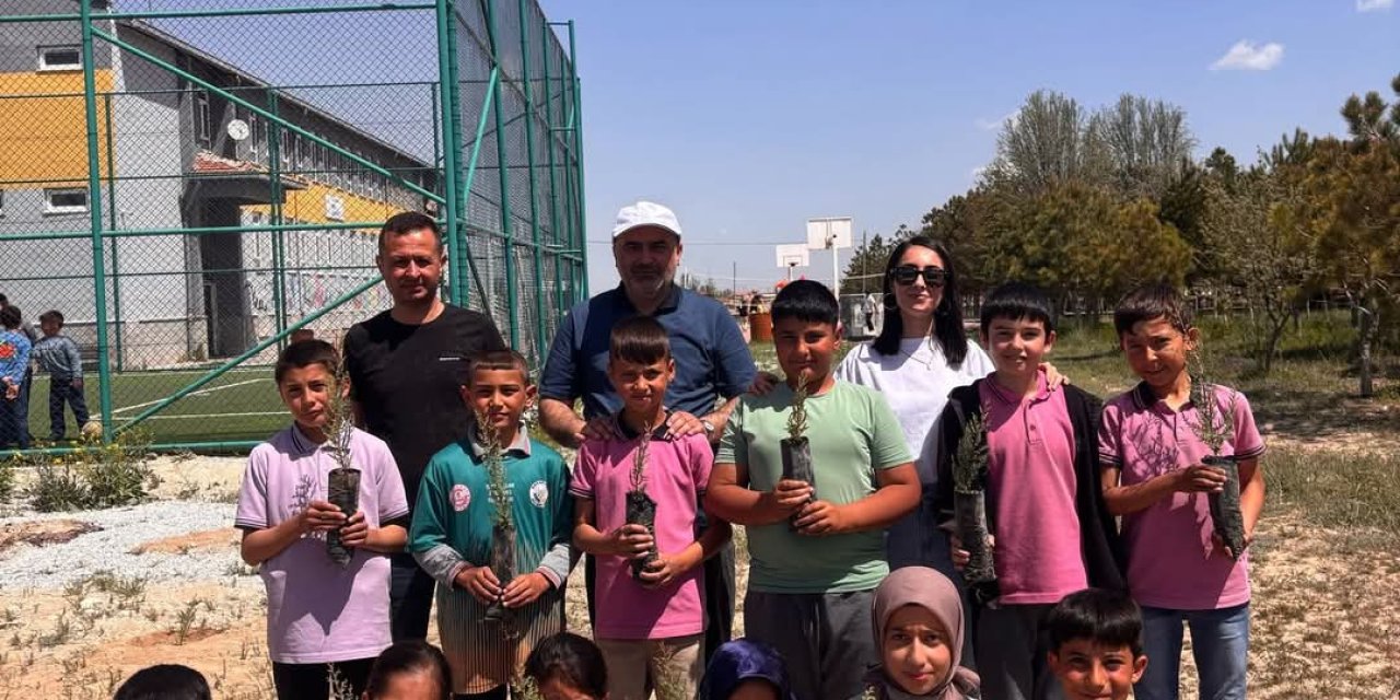 Konya’da öğrencilerden doğaya nefes