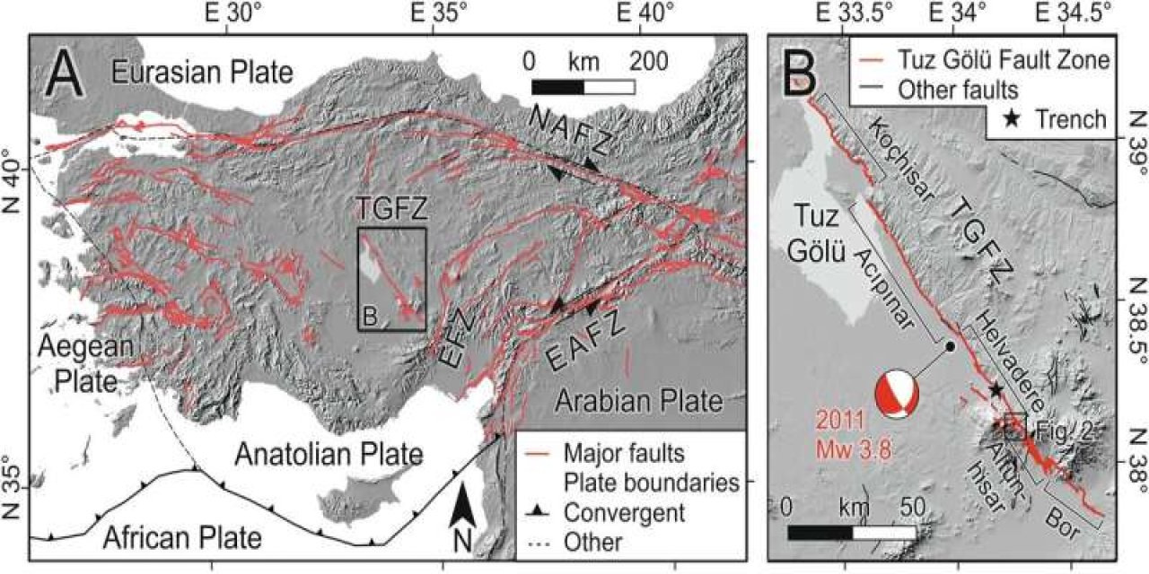 Konya’nın 38 bin 800 yıllık fay hareketi çözüldü