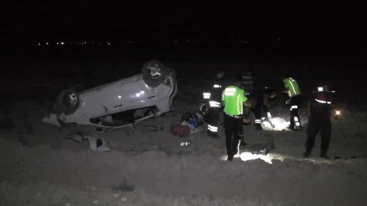 Konya'daki kazada 1'i bebek 5 kişi yaralandı