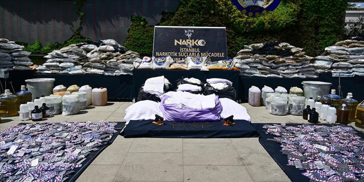 1 tondan fazla uyuşturucu ele geçirildi, 20 kişi tutuklandı