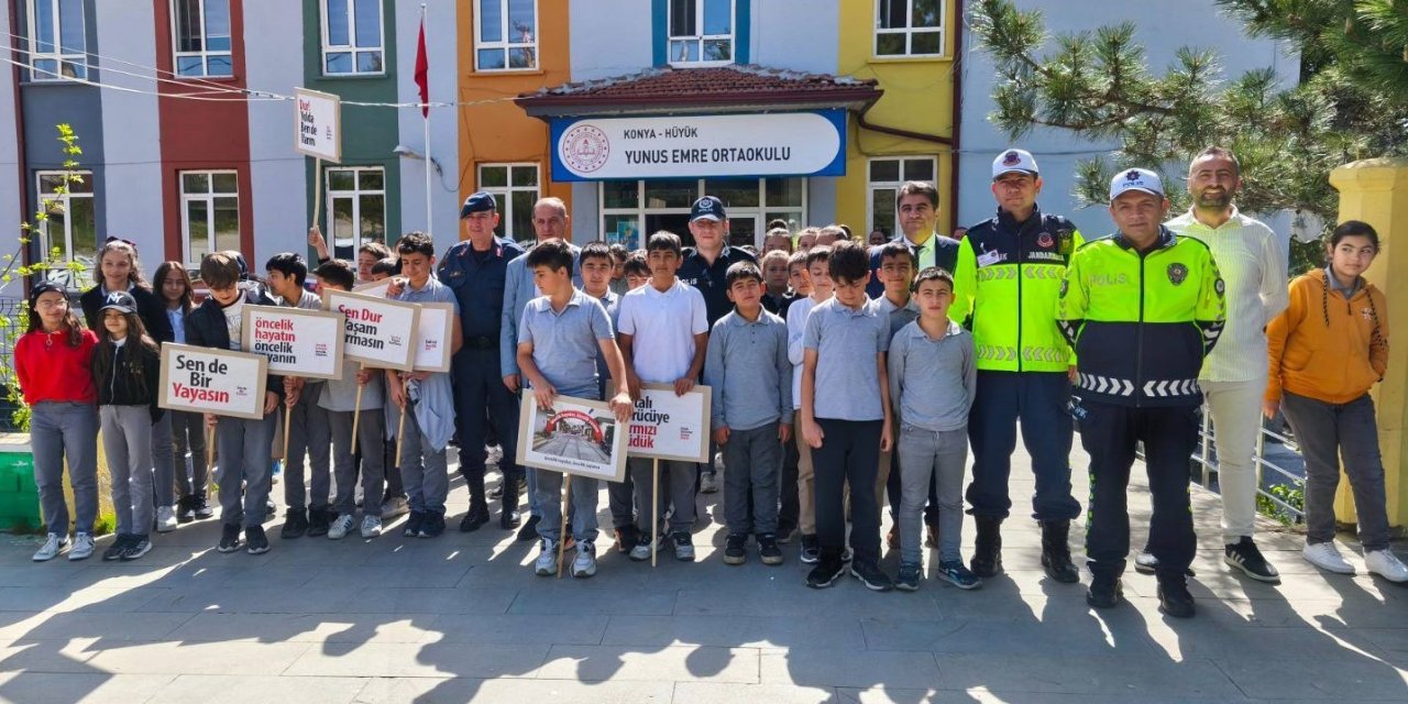 Konya’da trafik bilinci etkinliği