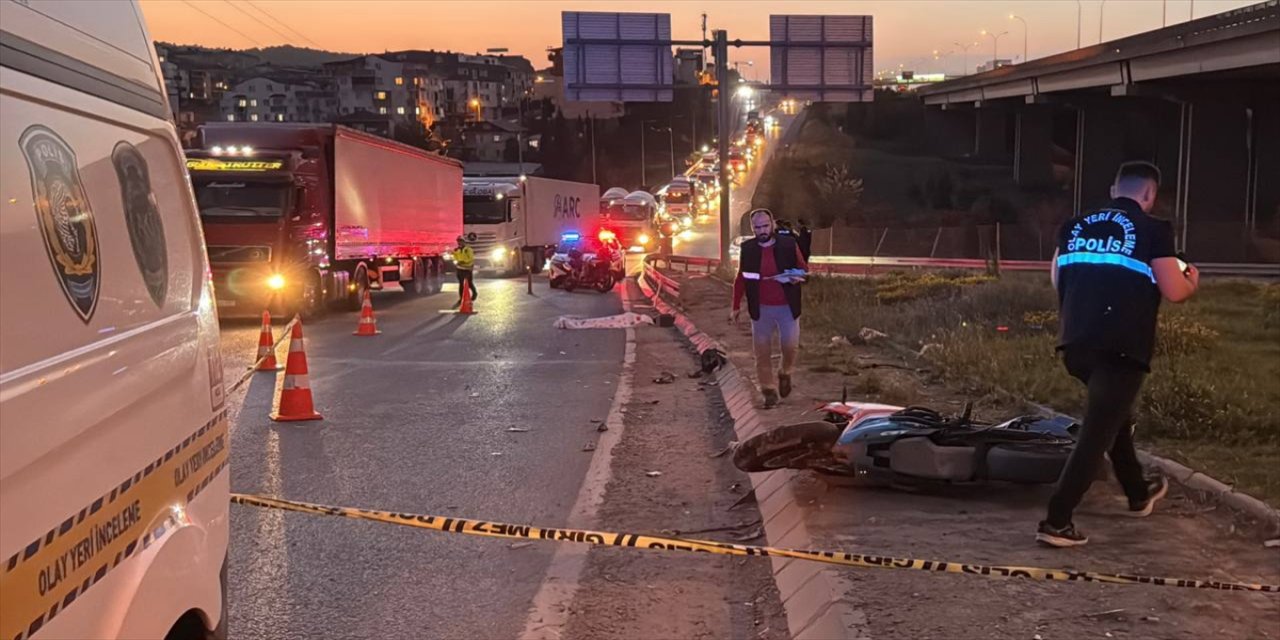 Beton mikseri motosiklete çarptı, Saniye Yılmaz öldü