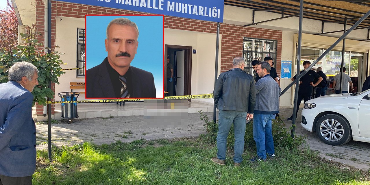 Muhtarlık ofisine silahlı saldırı! Hacı Mehmet Özdemir vuruldu