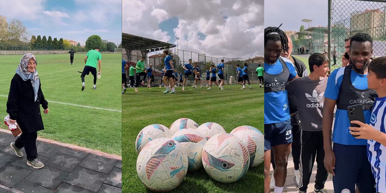 Rizespor Cumhuriyet Futbol Sahasında çalıştı