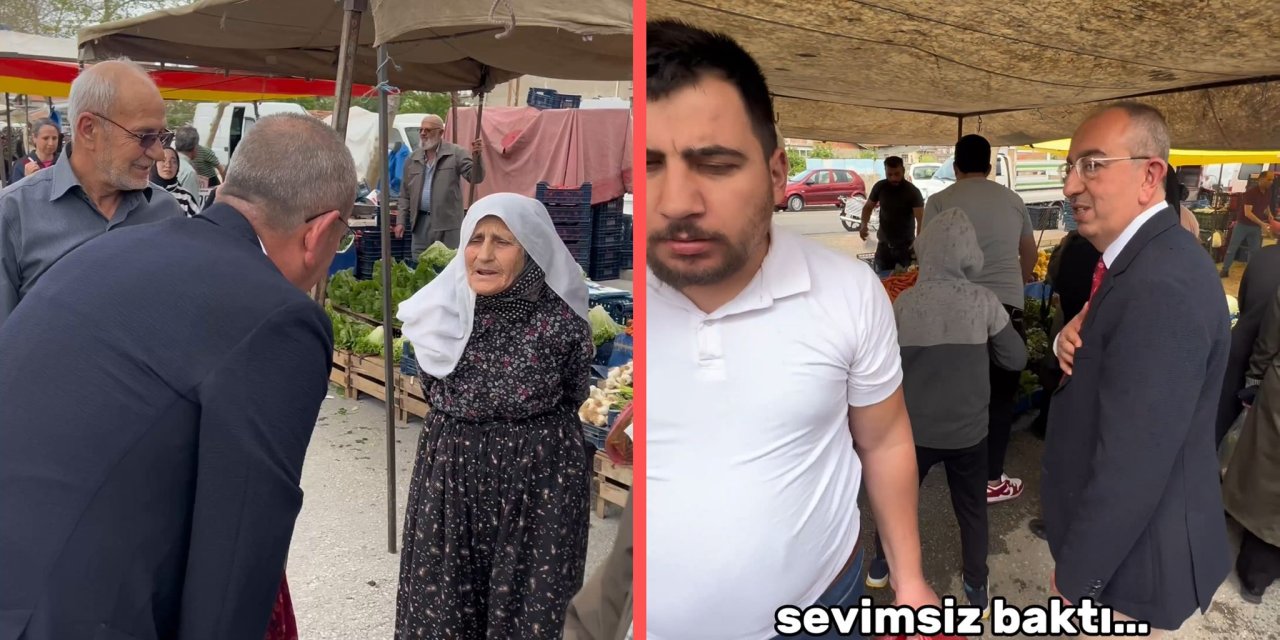 Başkan Kavuş’un pazar ziyareti videosu gündem oldu