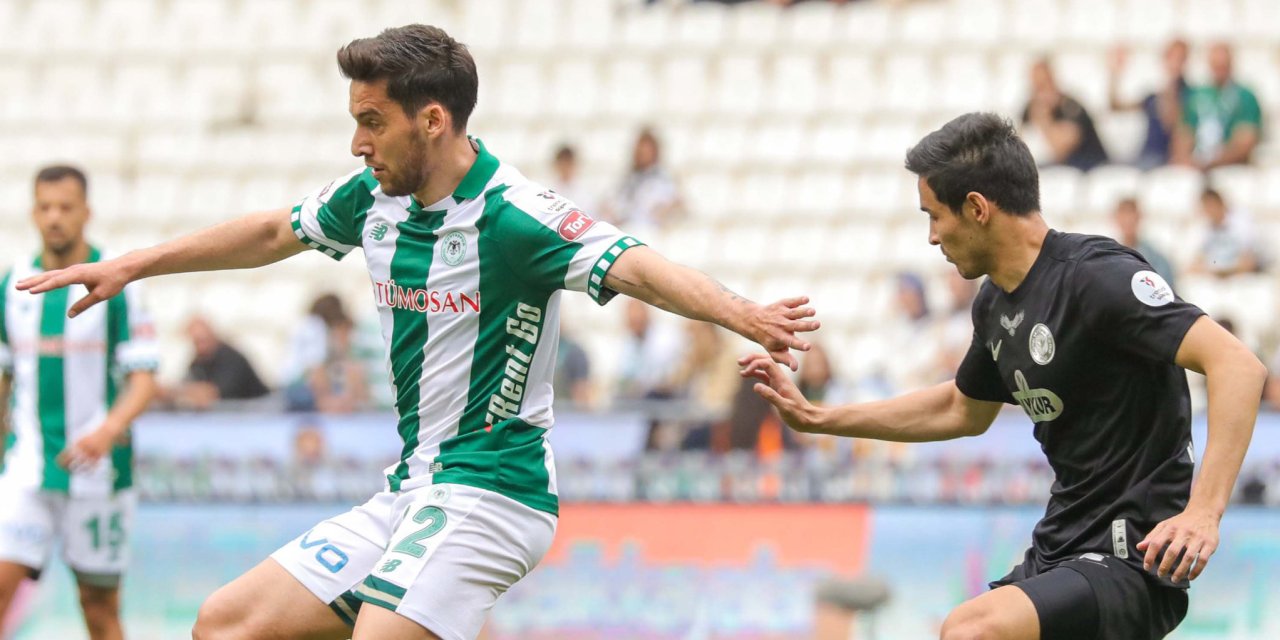 Konyasporlu Umut Nayir’den dikkat çeken gol sevinci