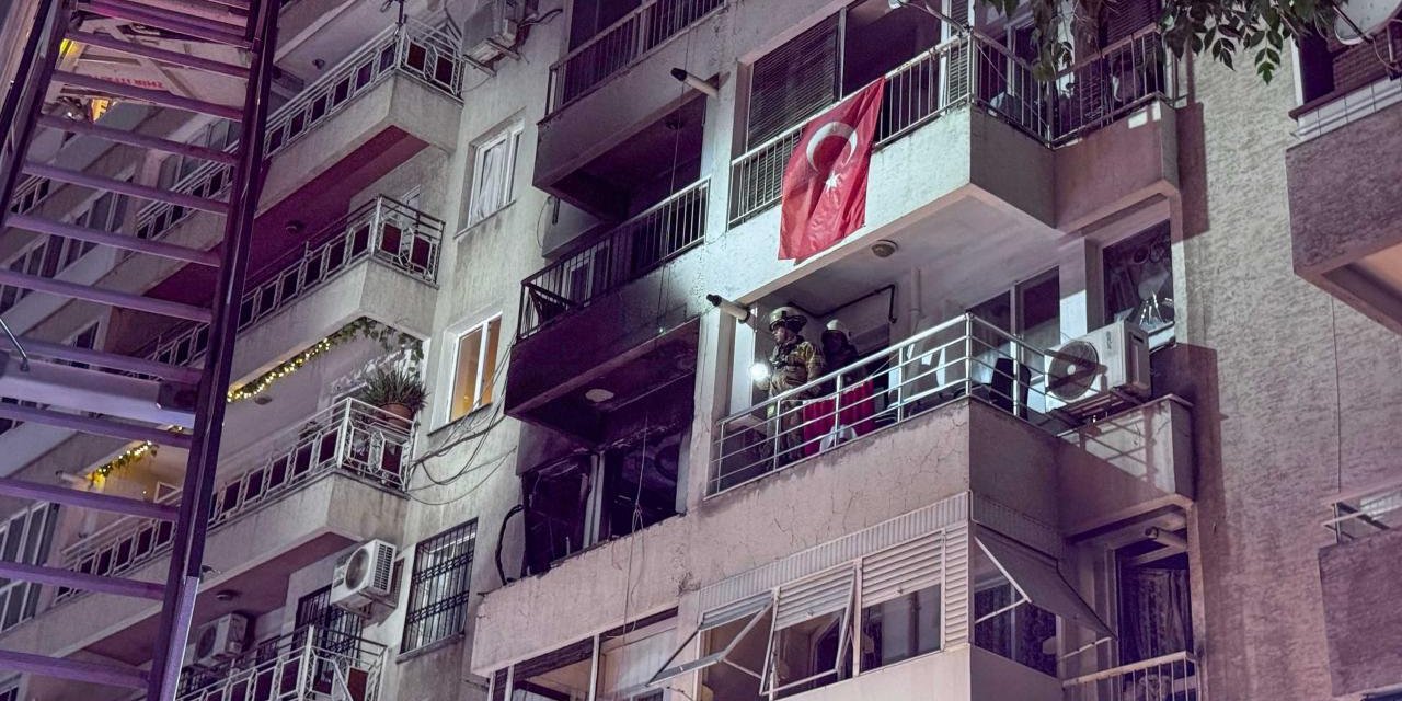 7 katlı binada patlama: 4 kişi yaralandı