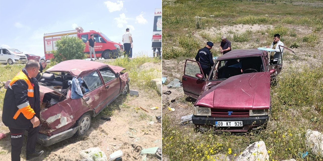 Otomobil şarampole devrildi: 1'i çocuk 5 yaralı