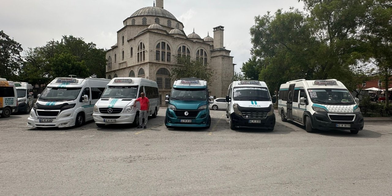 Konya’da yılın şoförü bu duraktan çıktı