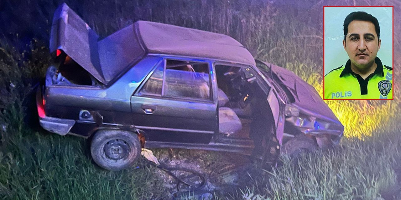 Konya’da görev yapan polis trafik kazasında öldü