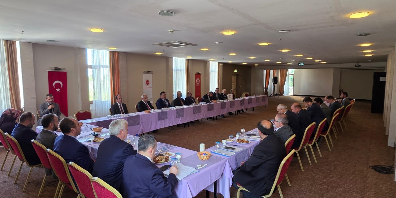Konya ilçe müftüleri Beyşehir’de toplandı