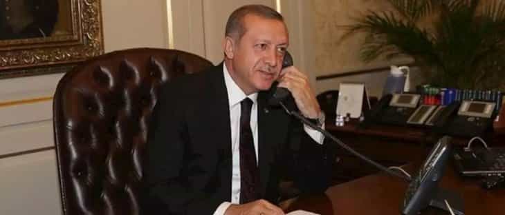 Cumhurbaşkanı Erdoğan, Merkel ile telefon görüşmesi yaptı