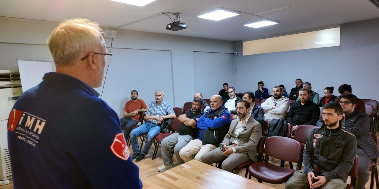 Konya’da afetlere karşı psikolojik hazırlık eğitimi