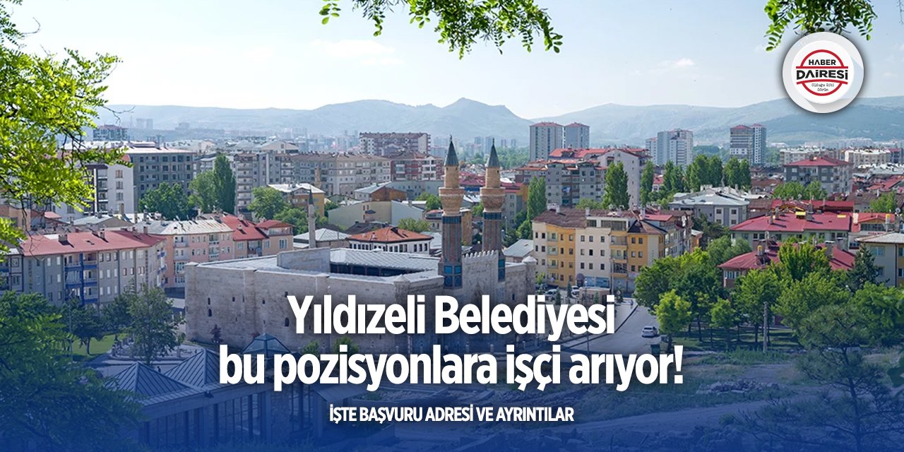 Sivas Yıldızeli Güneykaya Belediyesi personel alımı 2025