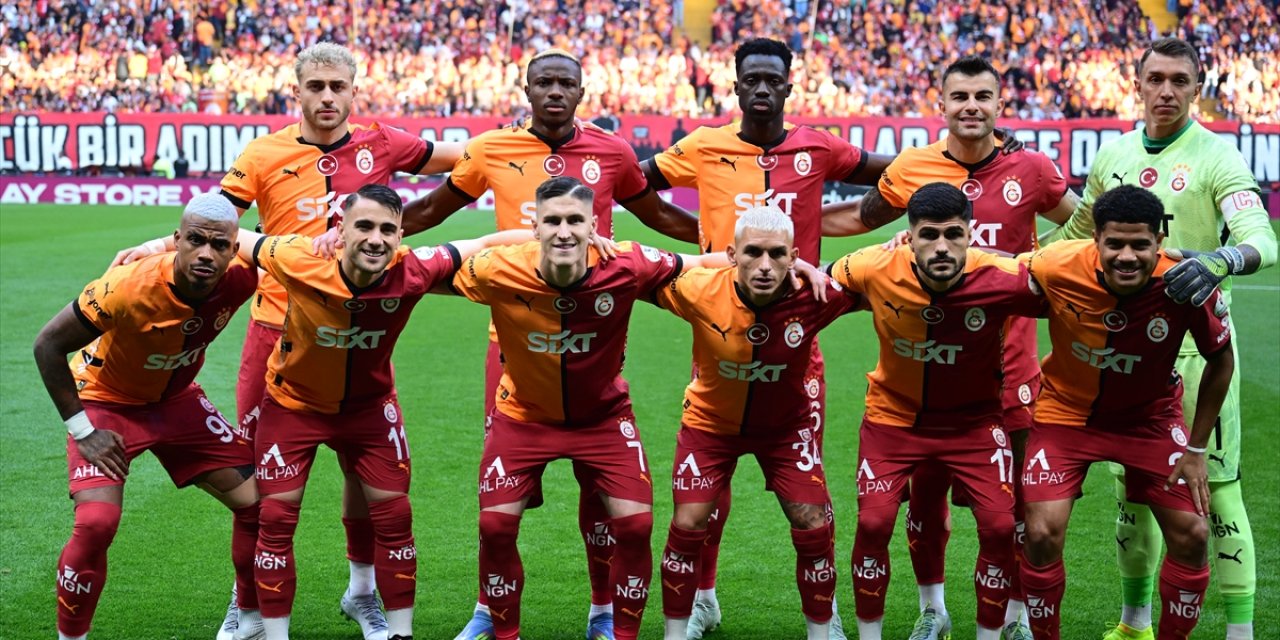 Süper Lig’de şampiyon Galatasaray