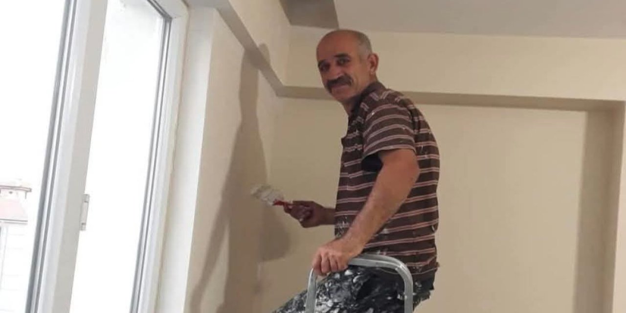 Konya’da merdivenden düşen boya ustası Kamber Dakım öldü
