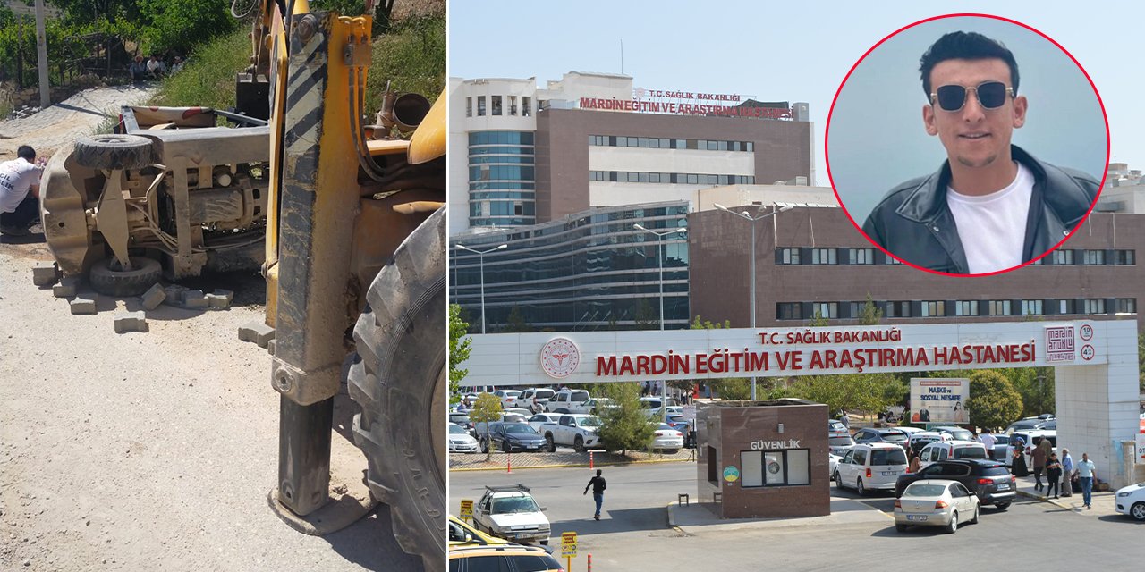 Yol çalışmasında feci kaza! Forkliftin altında kalan sürücü öldü