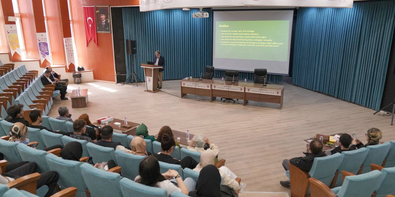 KTÜN’de su kaynaklarına uluslararası bakış