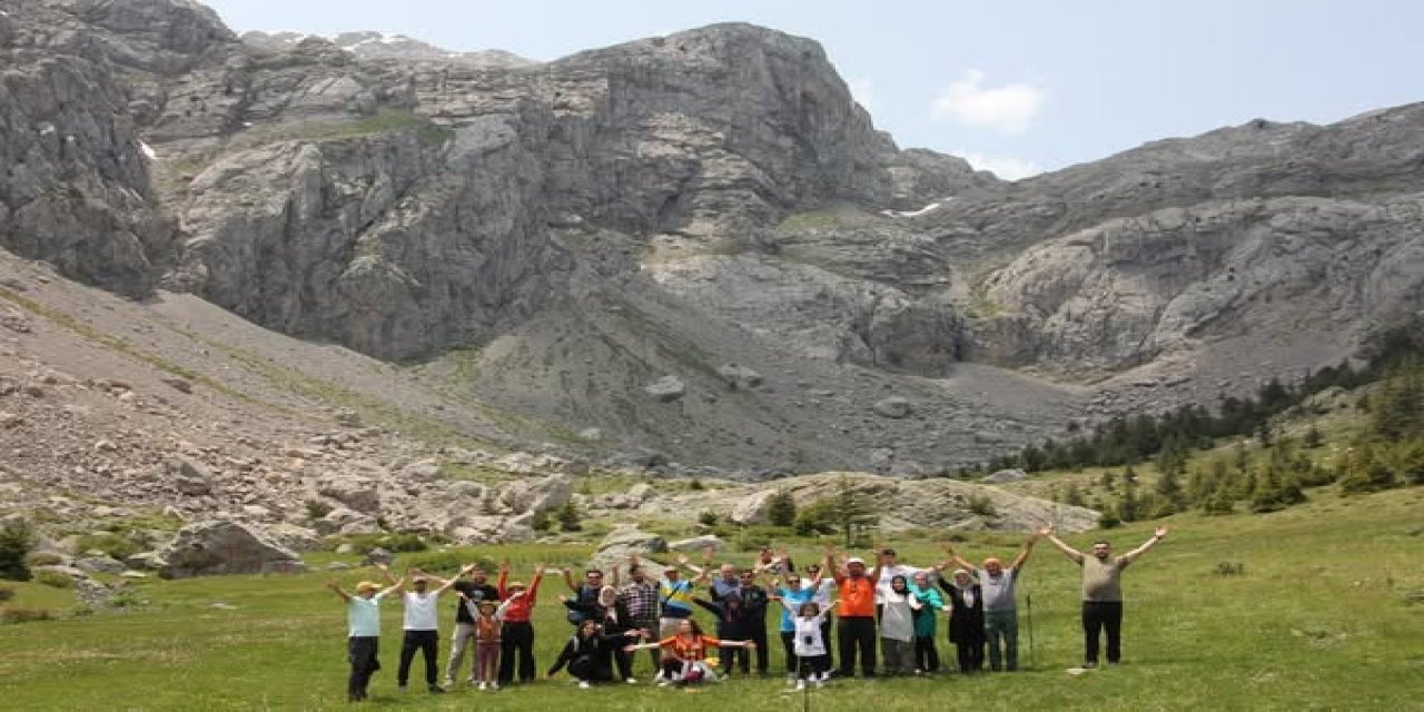 Bayram coşkusunu Konya’nın zirvesine taşıdılar