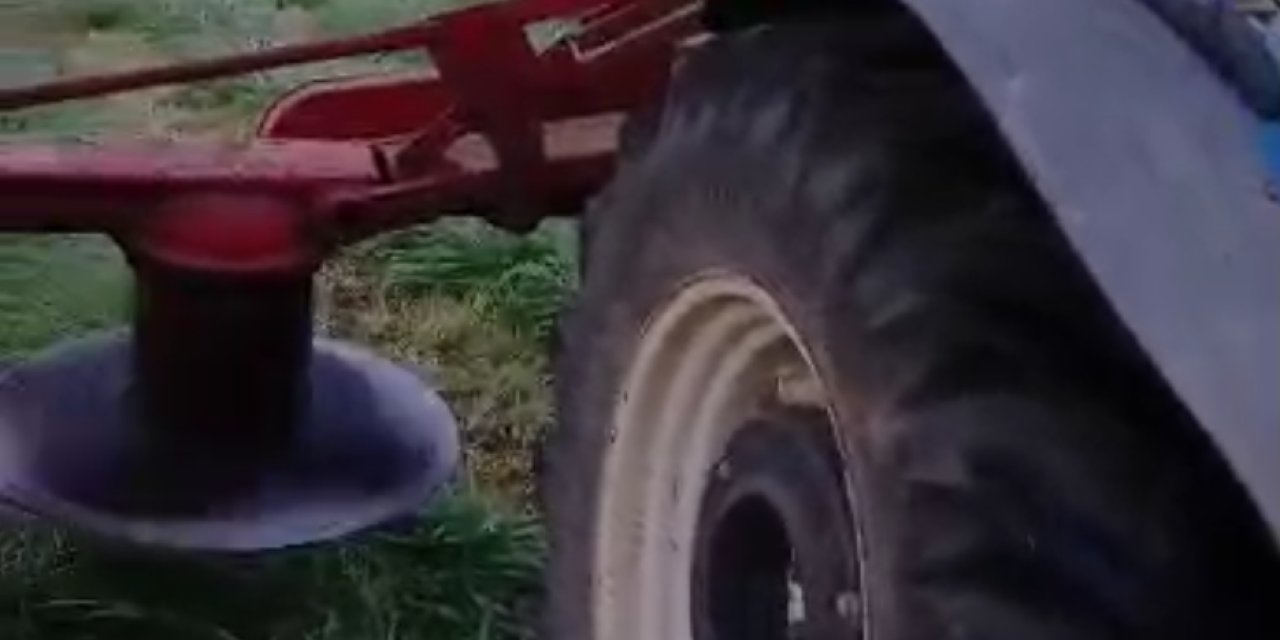 Çiftçi son anda fark etti! Az kalsın 8 can biçiliyordu