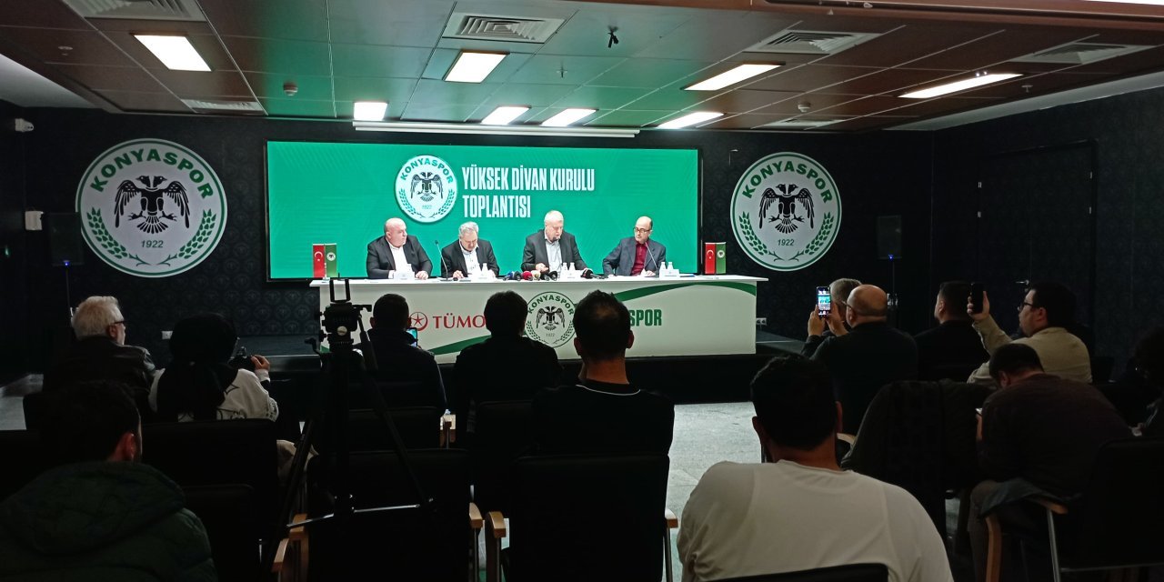 Konyaspor’da genel kurul öncesi kritik toplantı