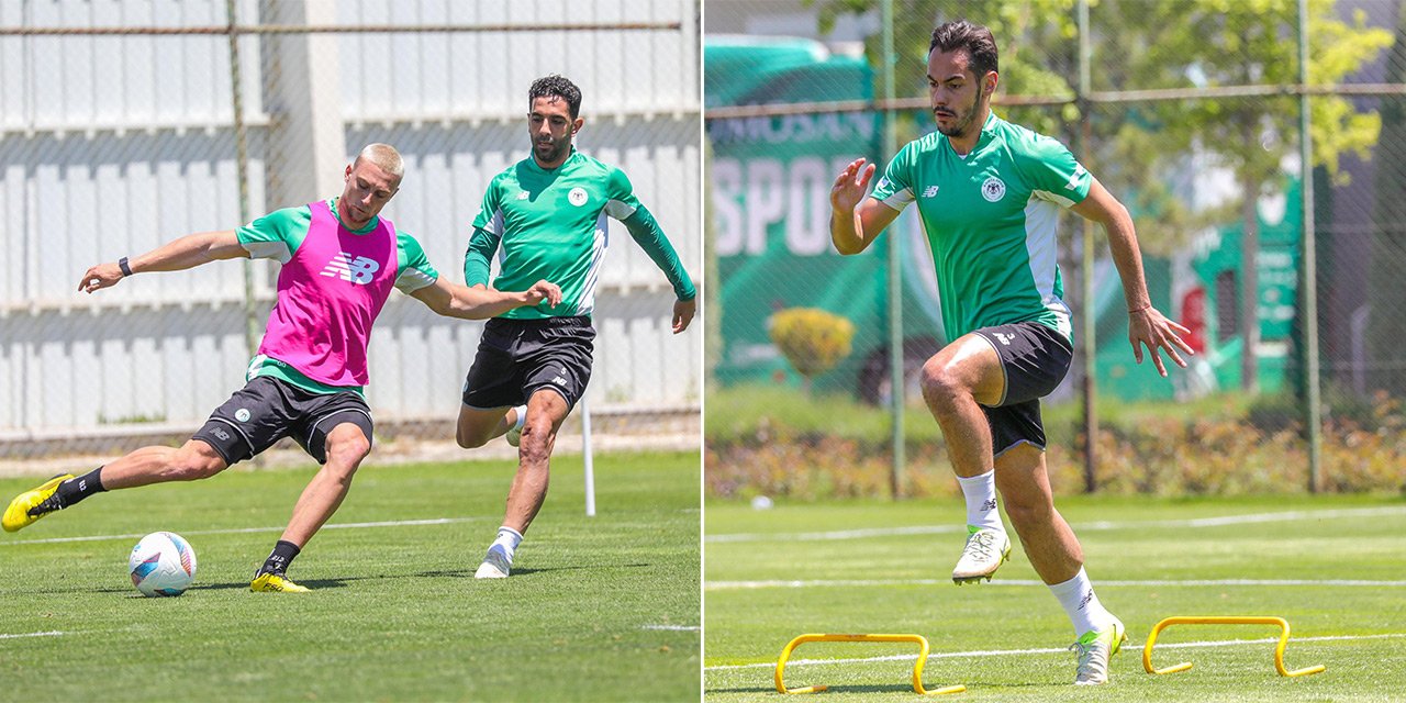 Konyaspor Alanyaspor maçının hazırlıklarını sürdürdü
