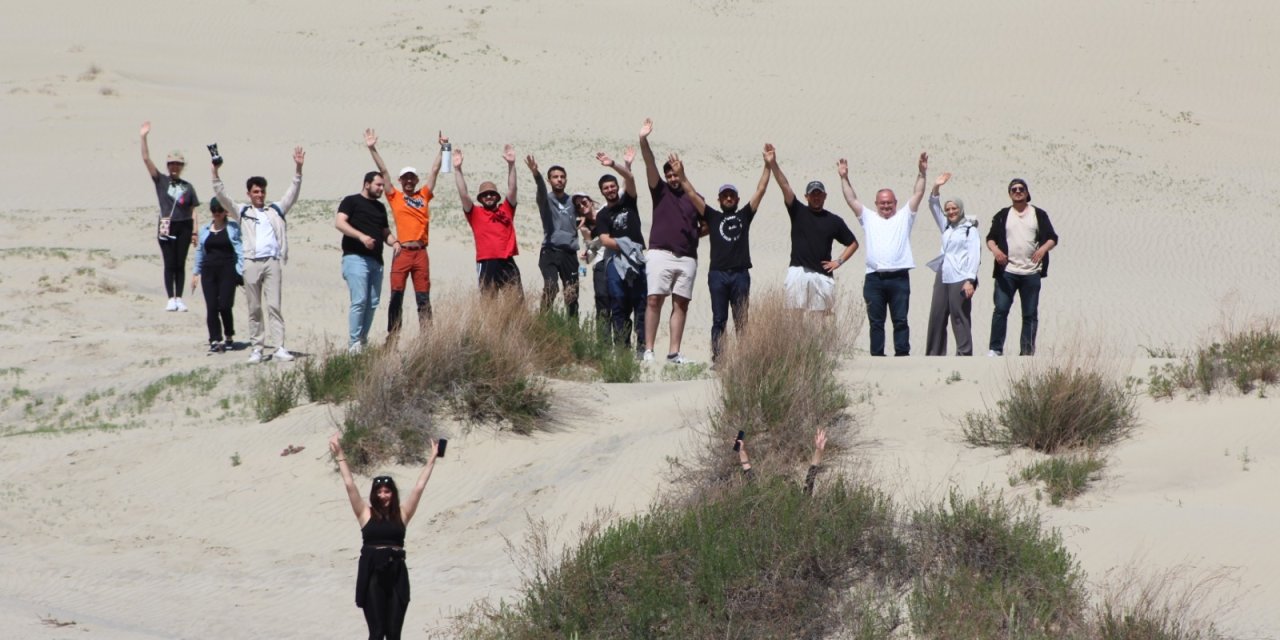 Coğrafya öğrencileri Konya'nın eşsiz doğasında bilimle buluştu