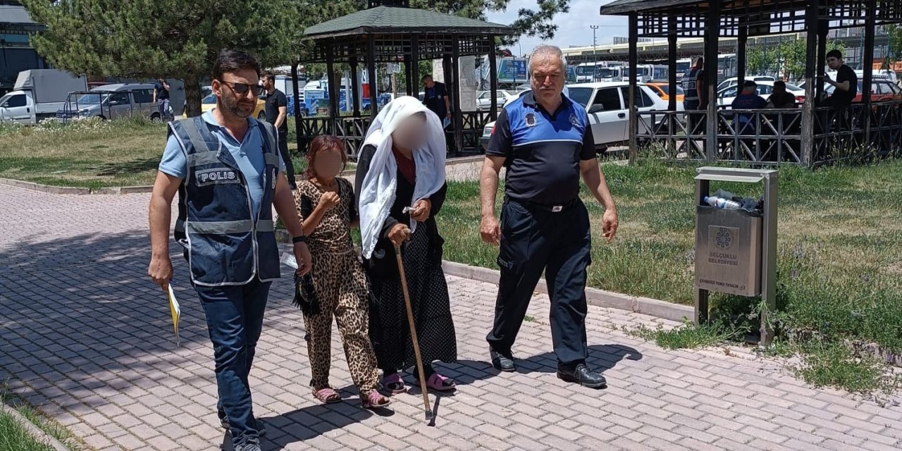 Konya’da dilenci avı