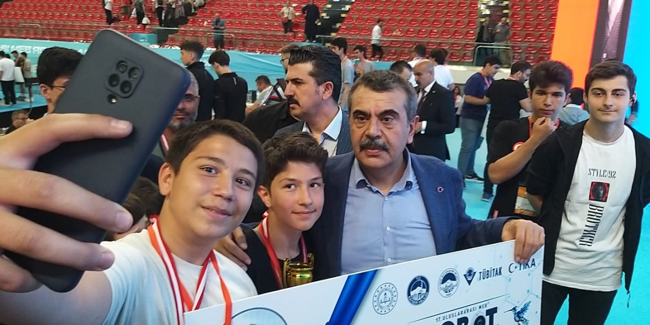 17’nci Uluslararası MEB Robot Yarışması’na Konya damga vurdu